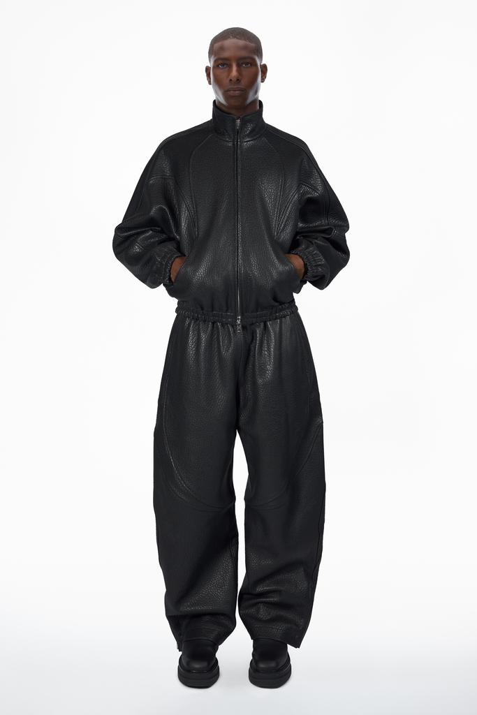 Alexander Wang Track Pant in Primal Lambskin Leather