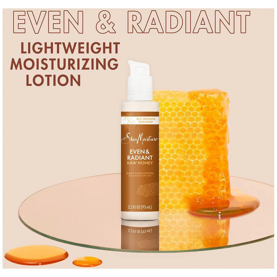 SheaMoisture Even & Radiant Raw Honey Daily Face Lotion 7