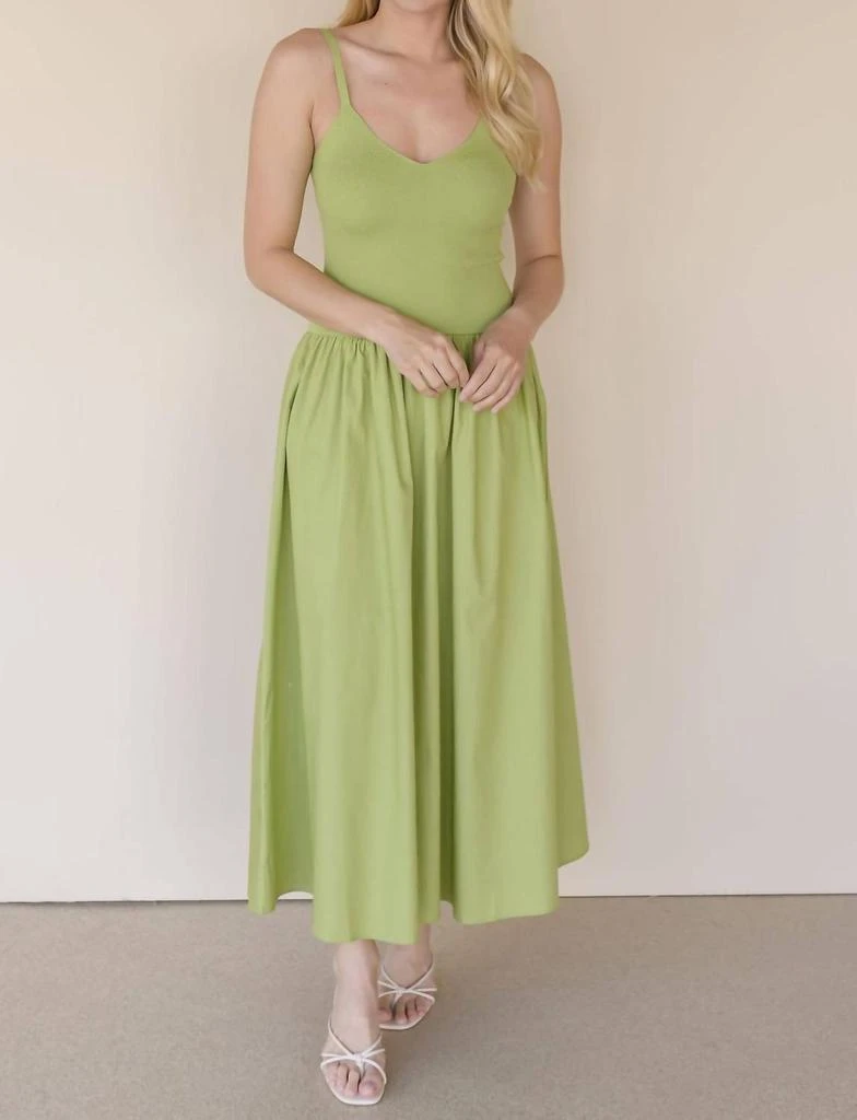Moon River - Nara Contrast Midi Dress  On Sale Now with Up to 39% Off |  Discover Exclusive Deals & Savings at BeyondStyle  Authentic Moon River  women > dresses >