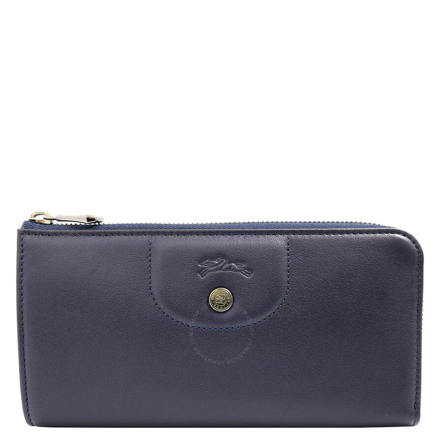 Longchamp cuir wallet hotsell