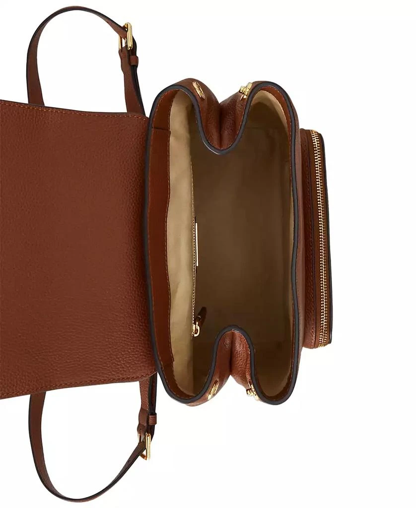 Ralph Lauren Pebbled Leather Medium Cameryn Backpack 7