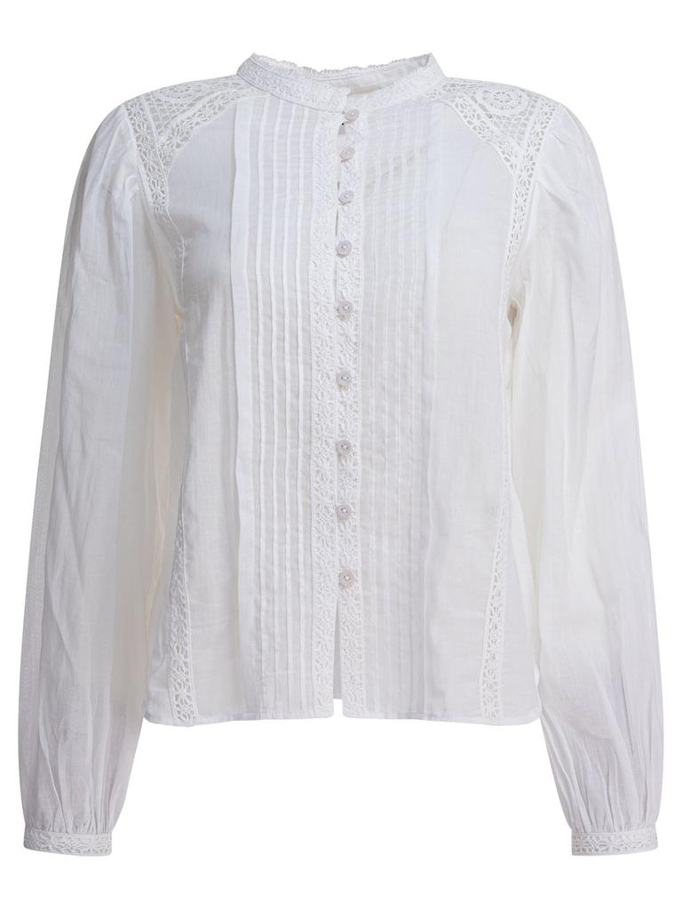 Isabel Marant Étoile Isabel Marant Étoile Cut-Out Detailed Buttoned Shirt