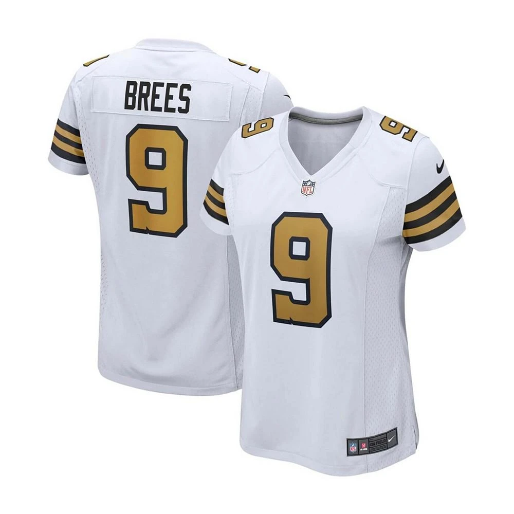 NIKE Women's Drew Brees White New Orleans Saints Alternate Game Jersey 1