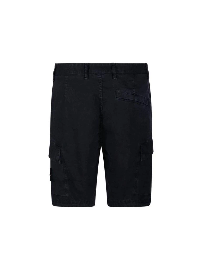 Stone Island Compass Patch Slim-fit Cargo Shorts 2
