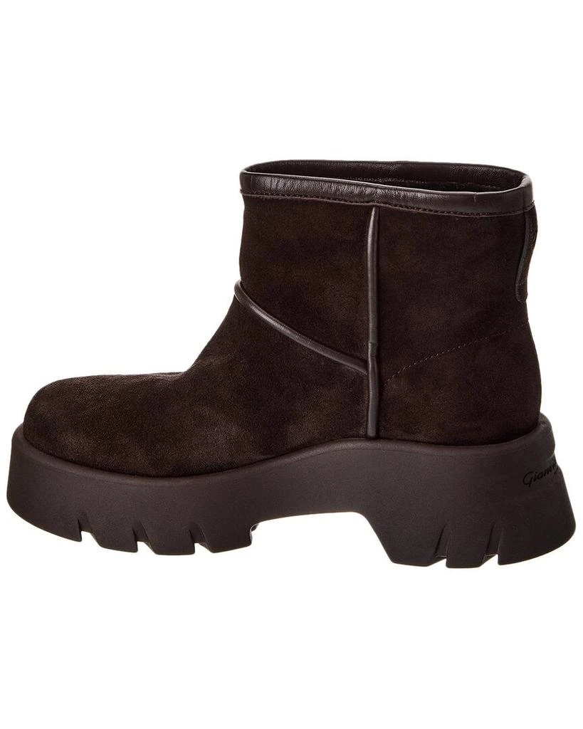 Gianvito Rossi Suede Platform Bootie 2