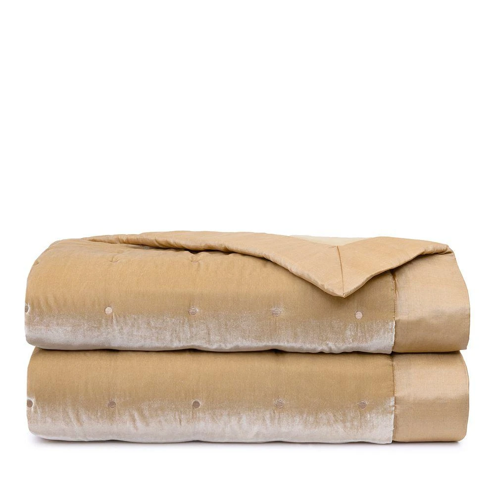 Yves Delorme Cocon Velvet Counterpane Quilt 1