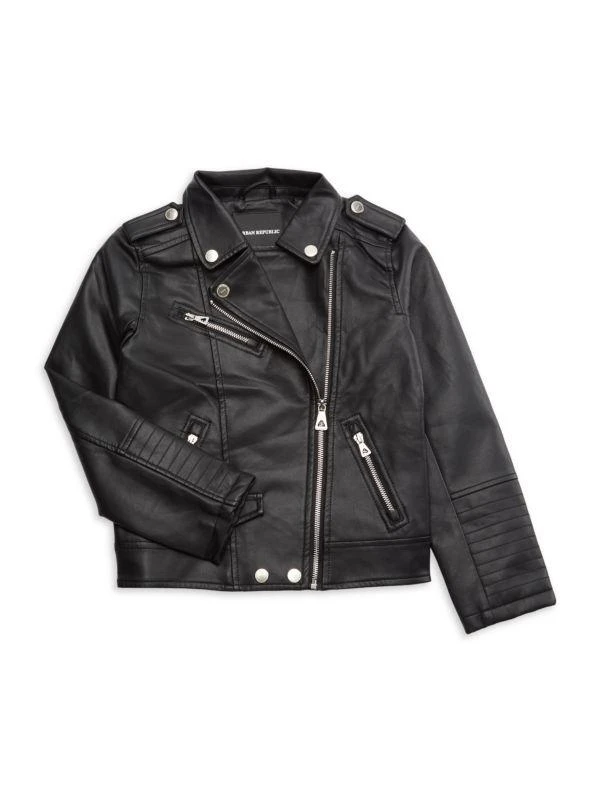 Urban Republic Little Girl's & Girl's Faux Leather Jacket 1