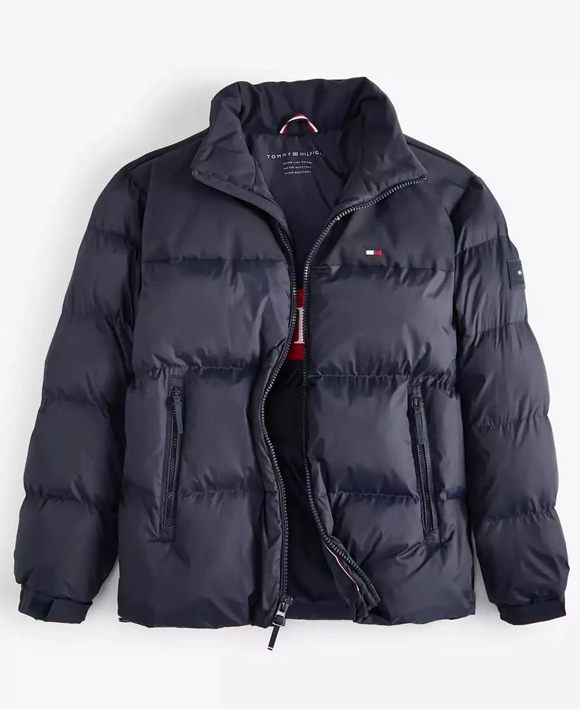 Tommy Hilfiger Men's Mixed-Media Puffer Jacket 5