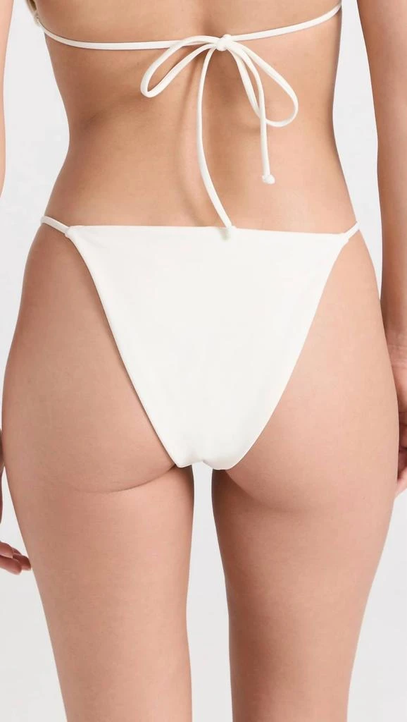Devon Windsor Giada Bikini Bottoms In Off White Crystal 2