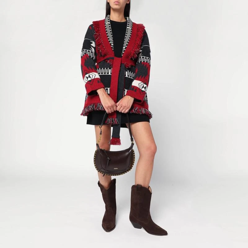 Isabel Marant Brown Oskan Moon shoulder bag 2