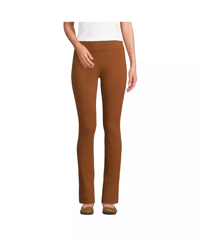 Lands' End Petite Starfish Mid Rise Slim Leg Pants 1