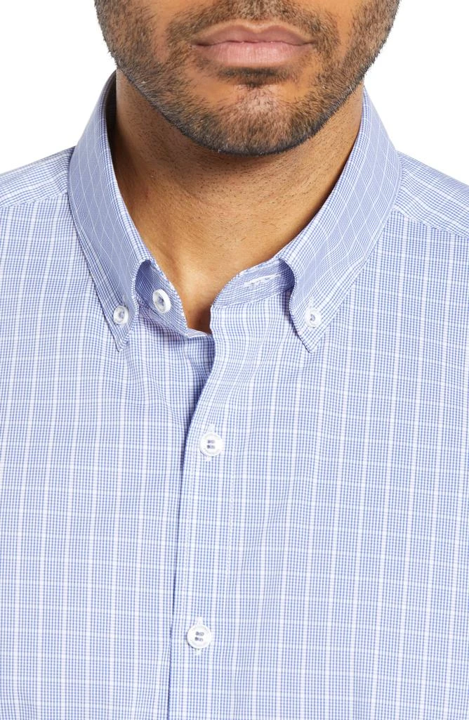 Cutter & Buck Soar Classic Fit Windowpane Check Shirt 2