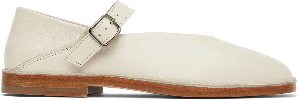 Lemaire Off-White Ballerina Loafers 1
