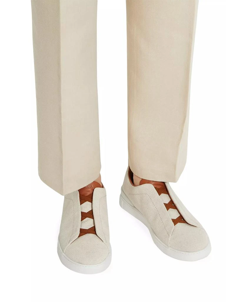Zegna Triple Stitch Sneakers 2