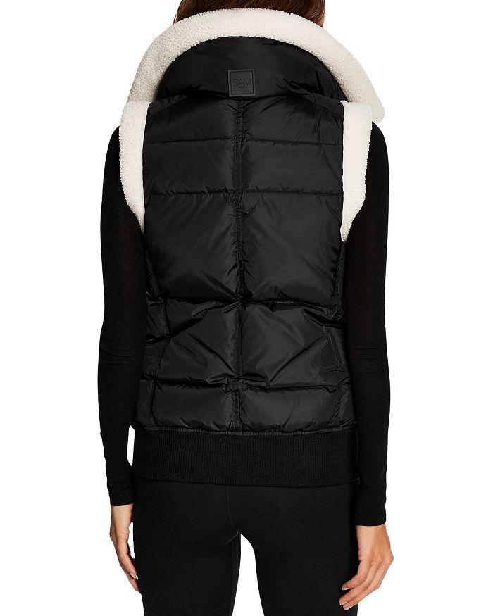 SAM. Billie Sherpa Trim Puffer Vest
