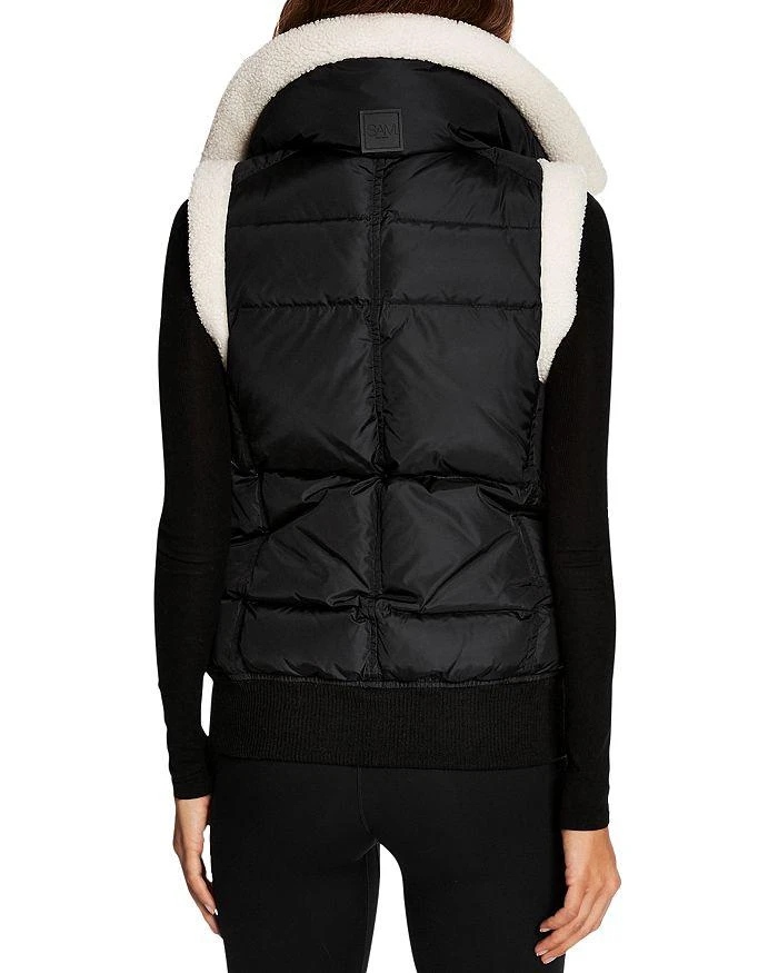 SAM. Billie Sherpa Trim Puffer Vest 2