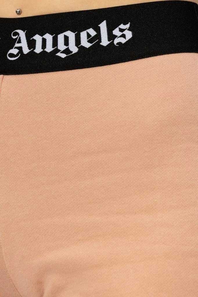 Palm Angels Palm Angels Logo Elastic Waistband Flared Track Pants 2