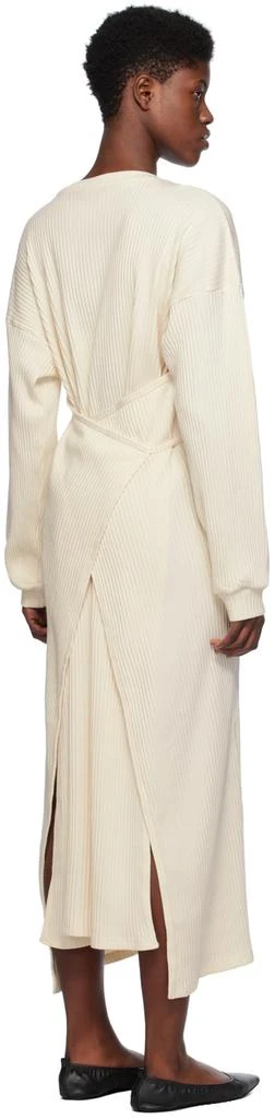 Baserange Off-White Shaw Kaftan Midi Dress 3