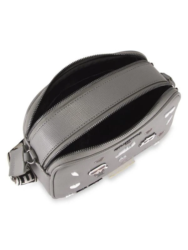Karl Lagerfeld Paris Maybelle Charm Logo Camera Bag 3