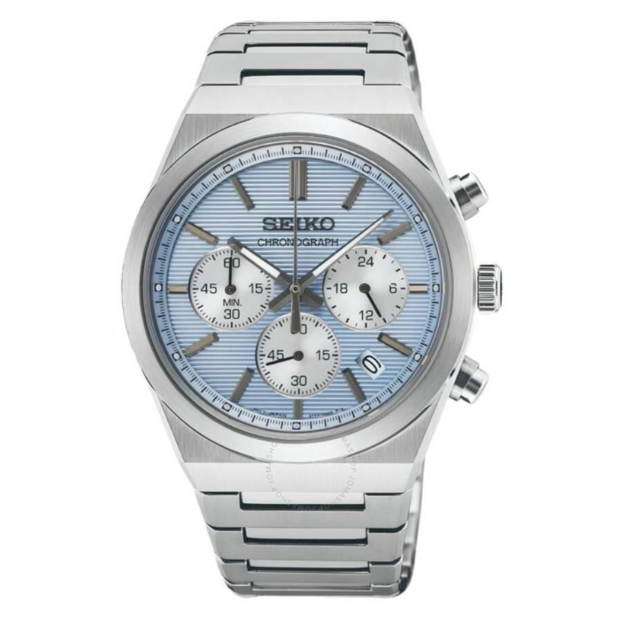 Seiko Classic Quartz Blue Dial Men's Watch SUR555P1 - Men's
