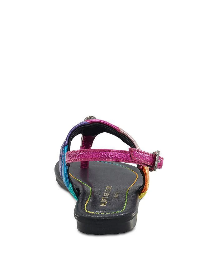 Kurt Geiger Girls' Mini Kensington Multicolor Sandals - Toddler, Little Kid, Big Kid 3