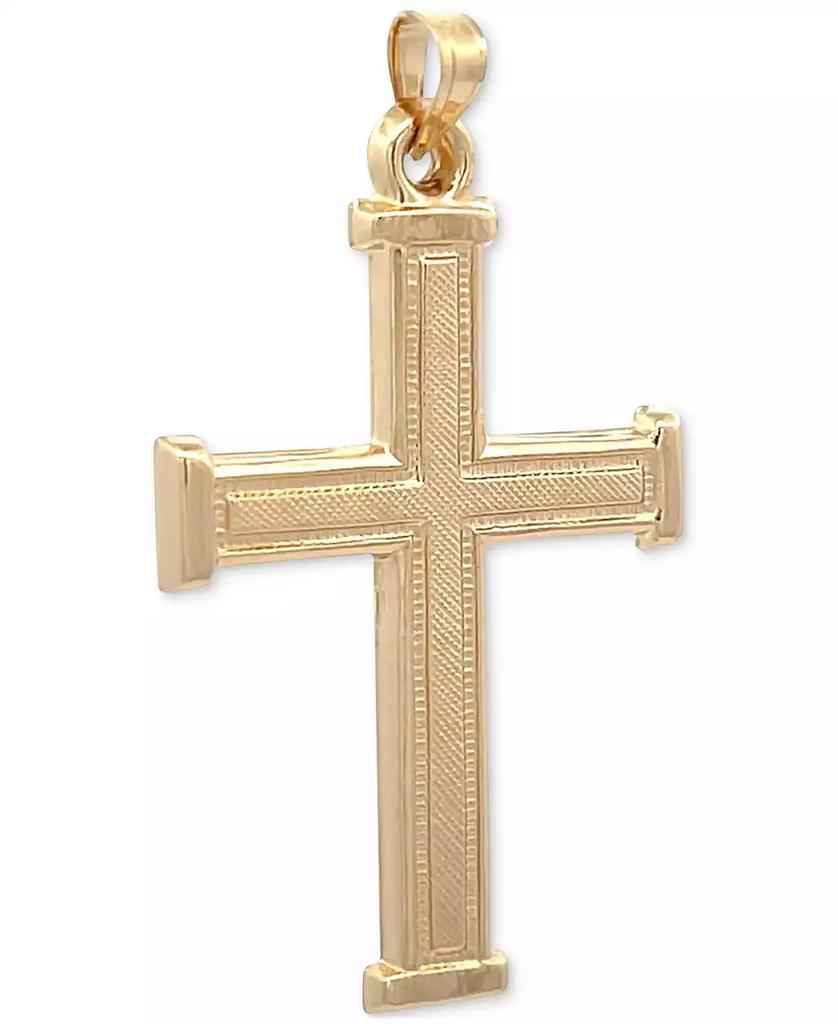 Macy's Cross Pendant in 14k Yellow Gold