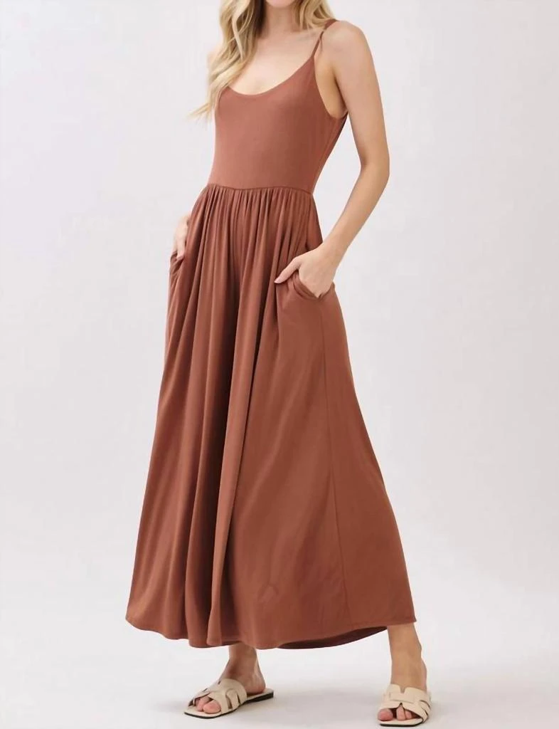 FINAL TOUCH Final Touch - Final Touch Cropped Wide Leg Jumpsuit 3