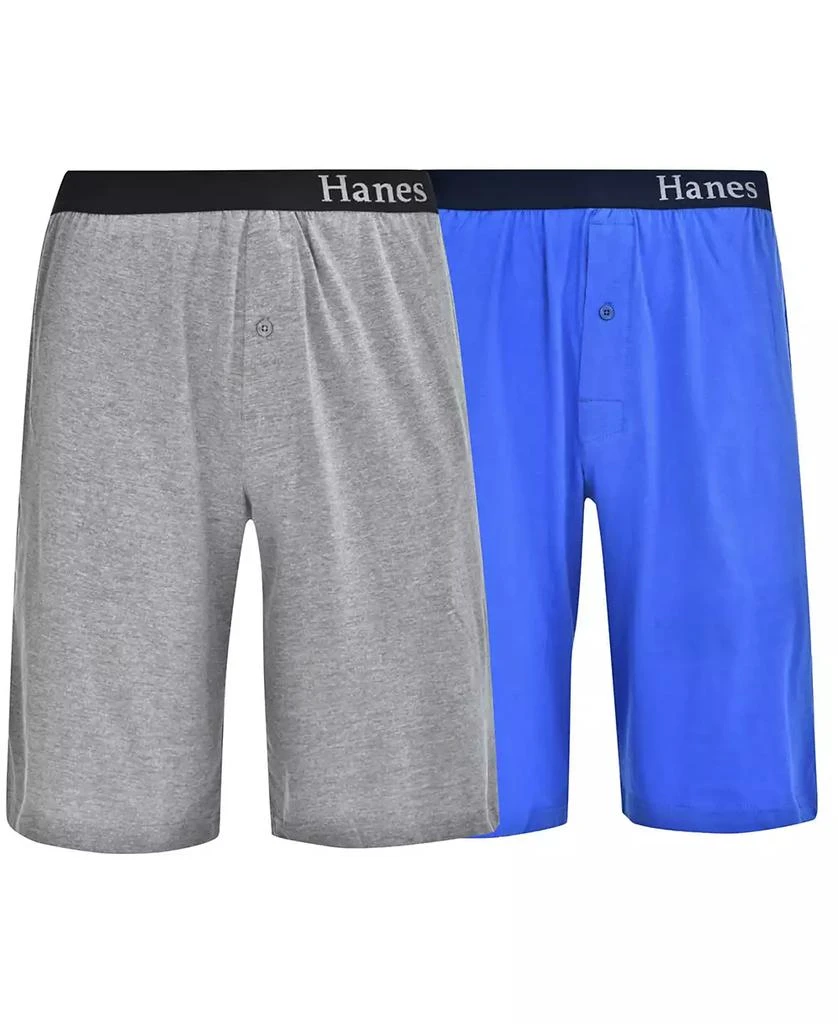 Hanes Men
s Big and Tall Knit Jam, 2 Pack 3