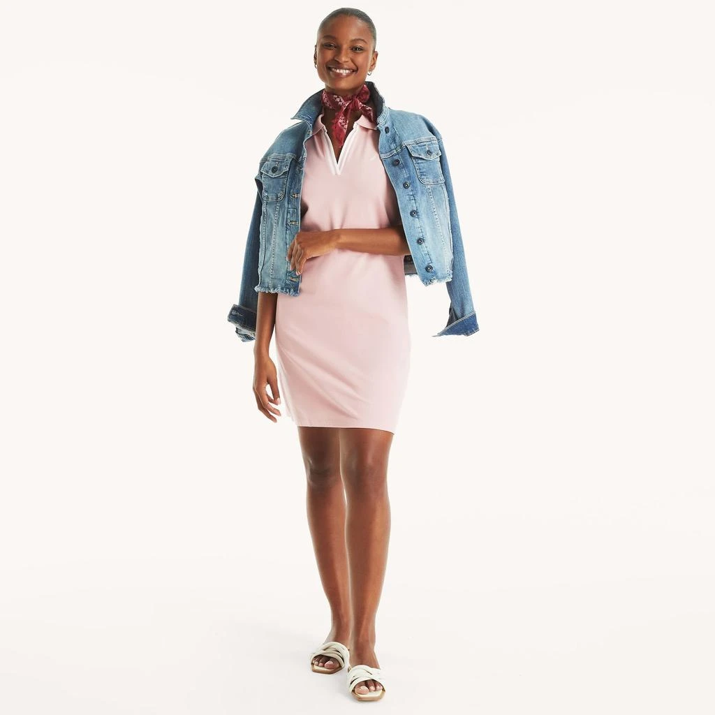 Nautica Womens Deck Polo Dress 14