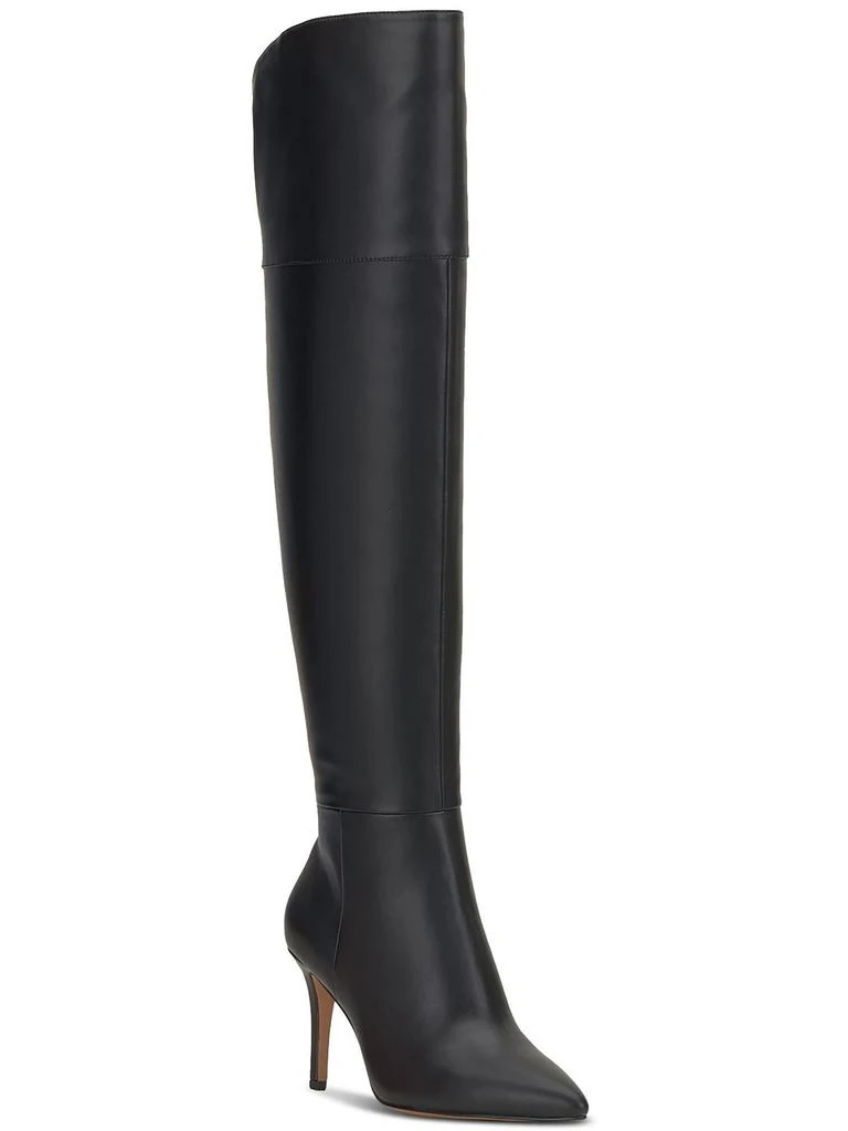 Jessica Simpson Adysen Womens Faux Suede Pointed Toe Over-The-Knee Boots 1