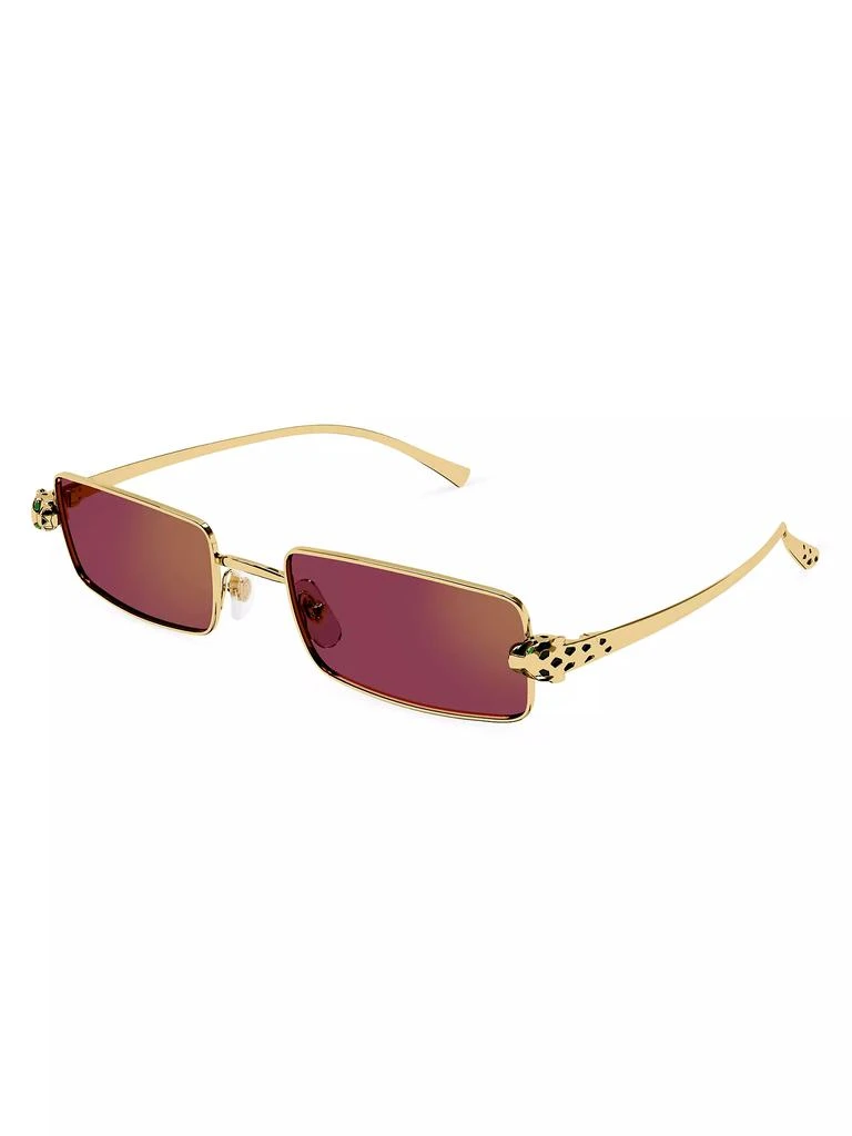 Cartier Panthère Classic CT0473S 54MM Rectangular Sunglasses 2