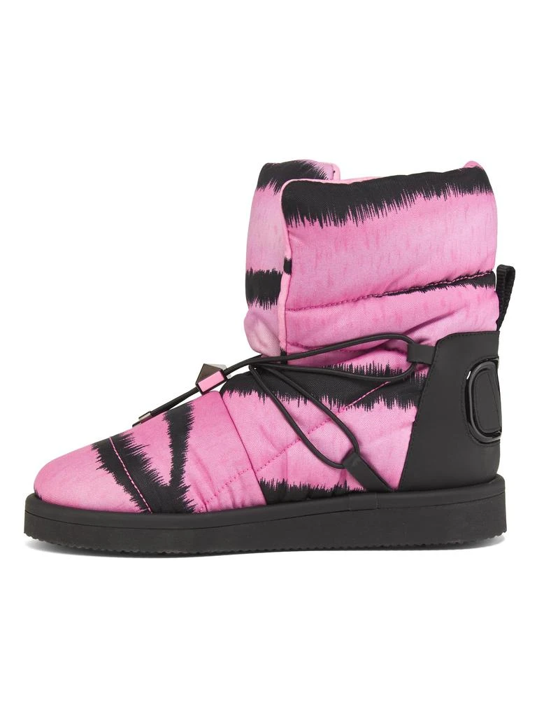Valentino 25MM Tie-Dye Leather 
Textile Winter Boots 4