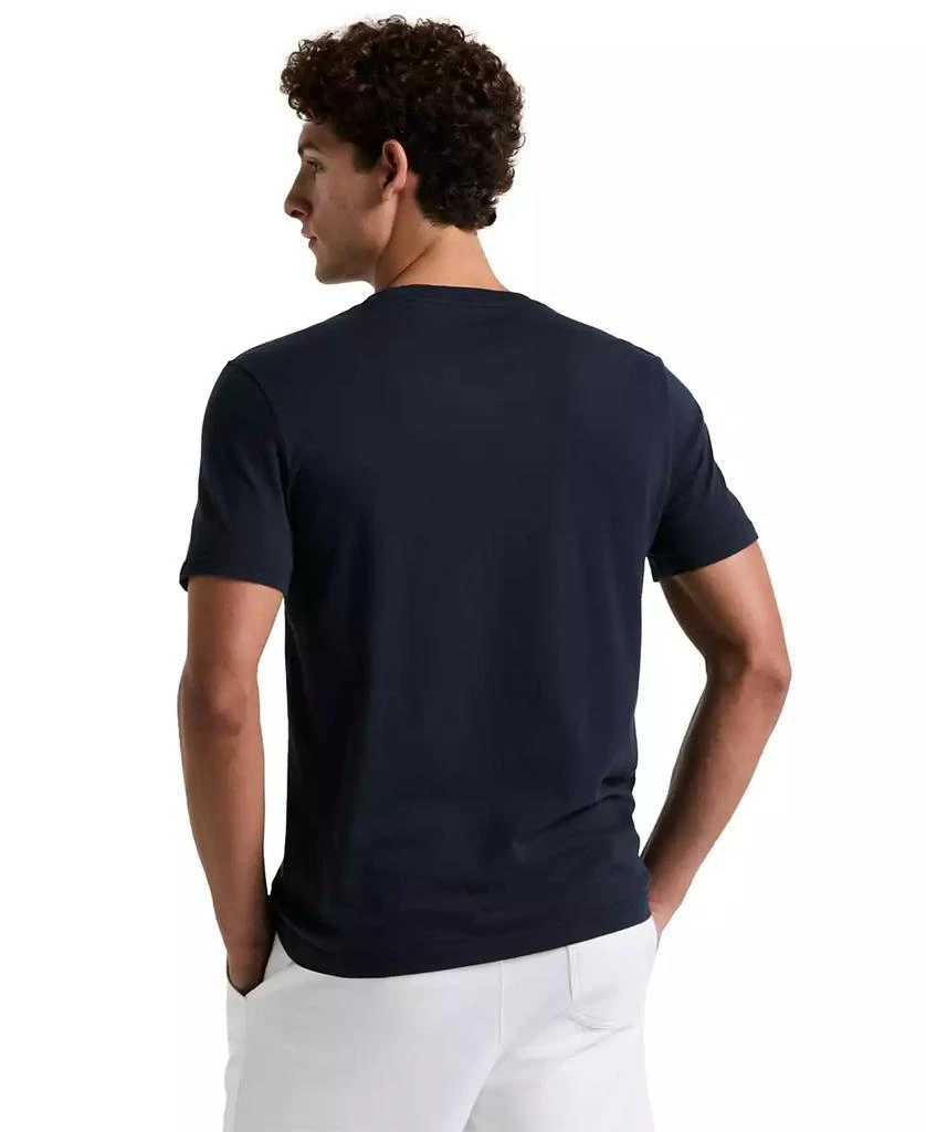 Original Penguin Men's Slim Fit Short Sleeve Crewneck Colorblocked Logo Graphic T-Shirt 2