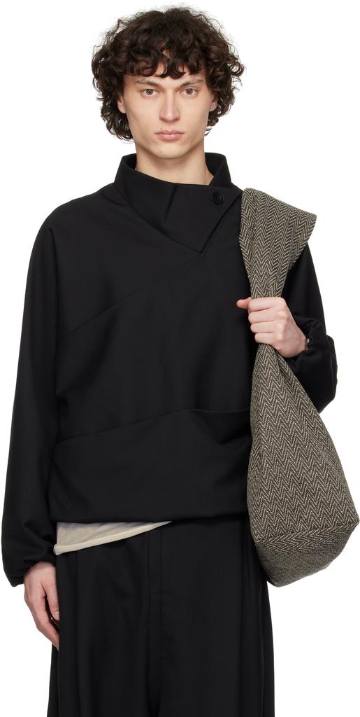 pet-tree-kor Black Erosion Pullover Jacket