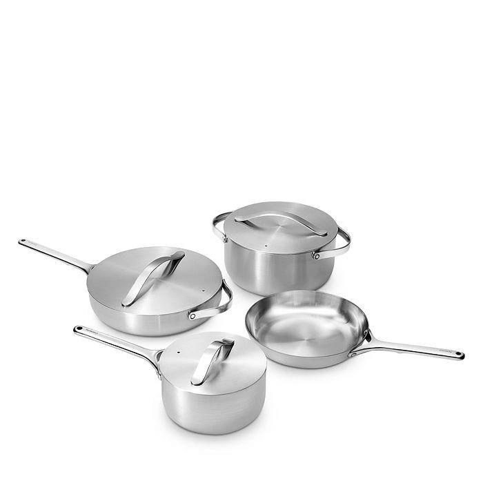 Caraway 12-Piece Stainless Steel Cookware Set