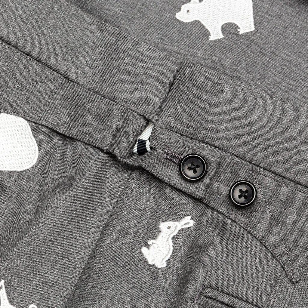 Thom Browne Thom Browne Animal-Embroidered Tailored Trousers 3