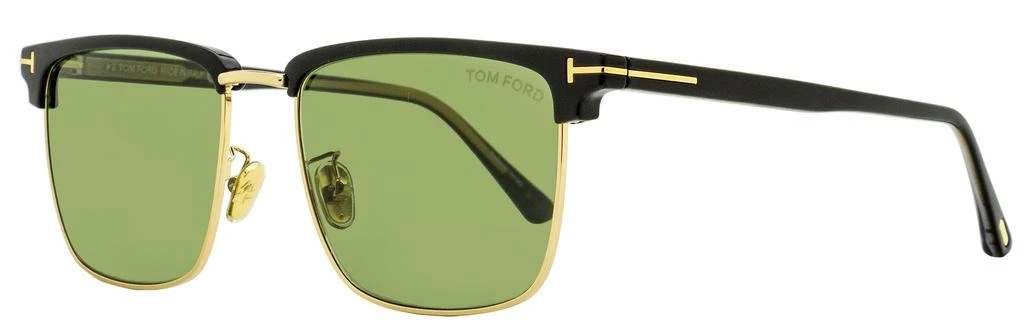 Tom Ford Men's Hudson-02 Sunglasses TF997H 01N Black/Gold 55mm 1
