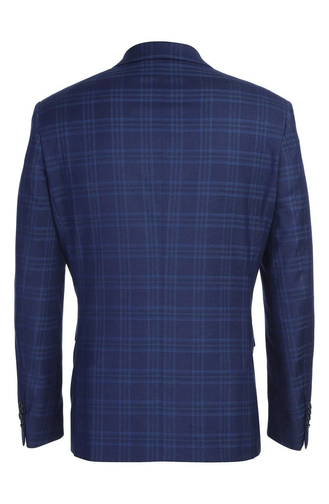 English Laundry Trim Fit Plaid Two-Piece Suit 7