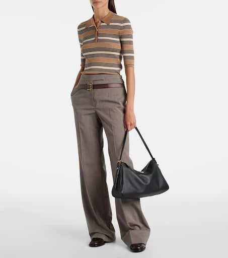 Prada Prada Aimée Large leather shoulder bag 5