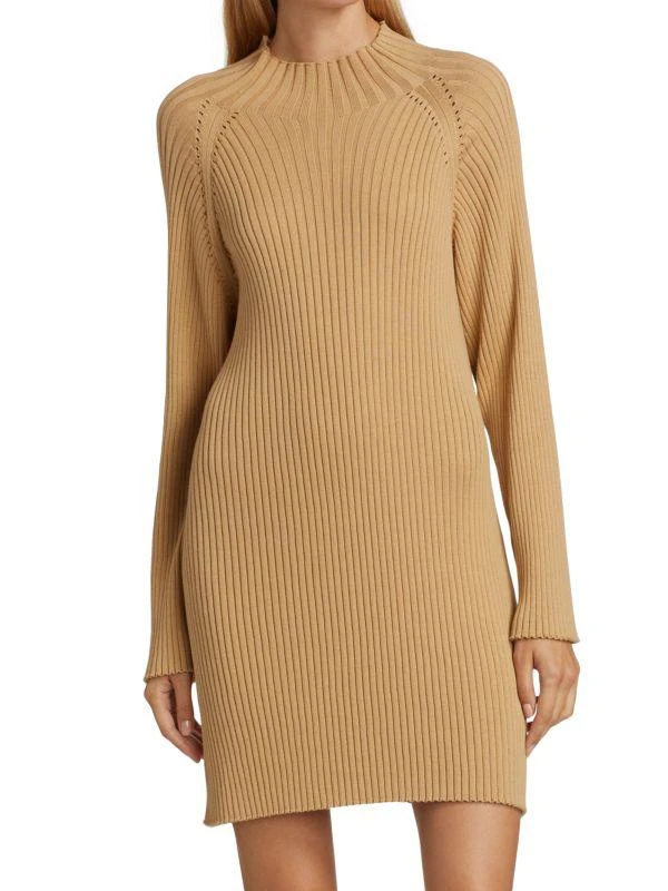 Anna Quan Sadie Rib-Knit Mini Dress 1