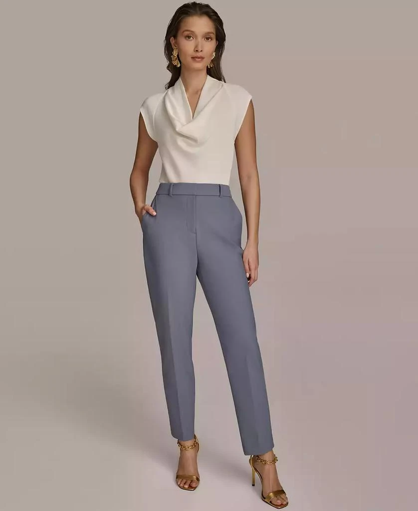 Donna Karan Women's Straight-Leg Pants 4