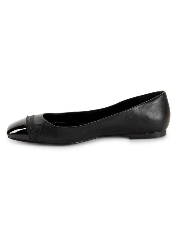 Karl Lagerfeld Paris Zofia Logo Ballet Flats 4