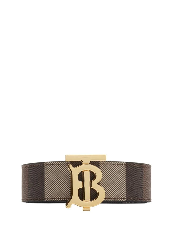 Burberry Reversible check TB belt 10