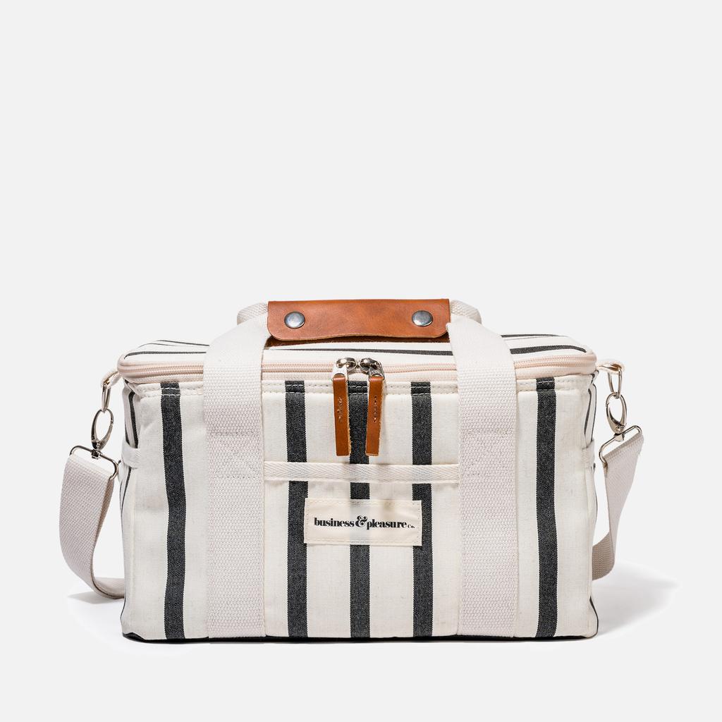 Business & Pleasure Premium Cooler Bag - Monaco Black Stripe