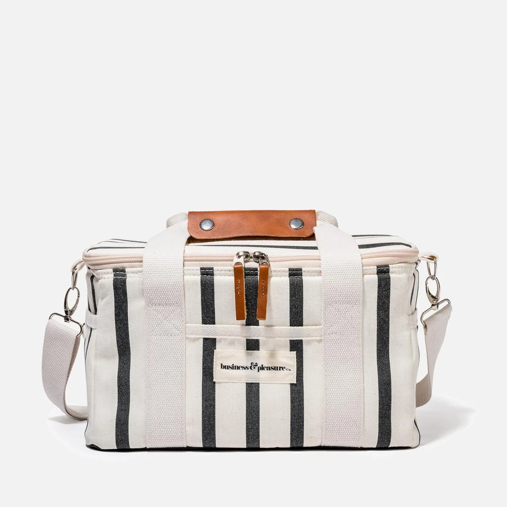 Business & Pleasure Premium Cooler Bag - Monaco Black Stripe 1