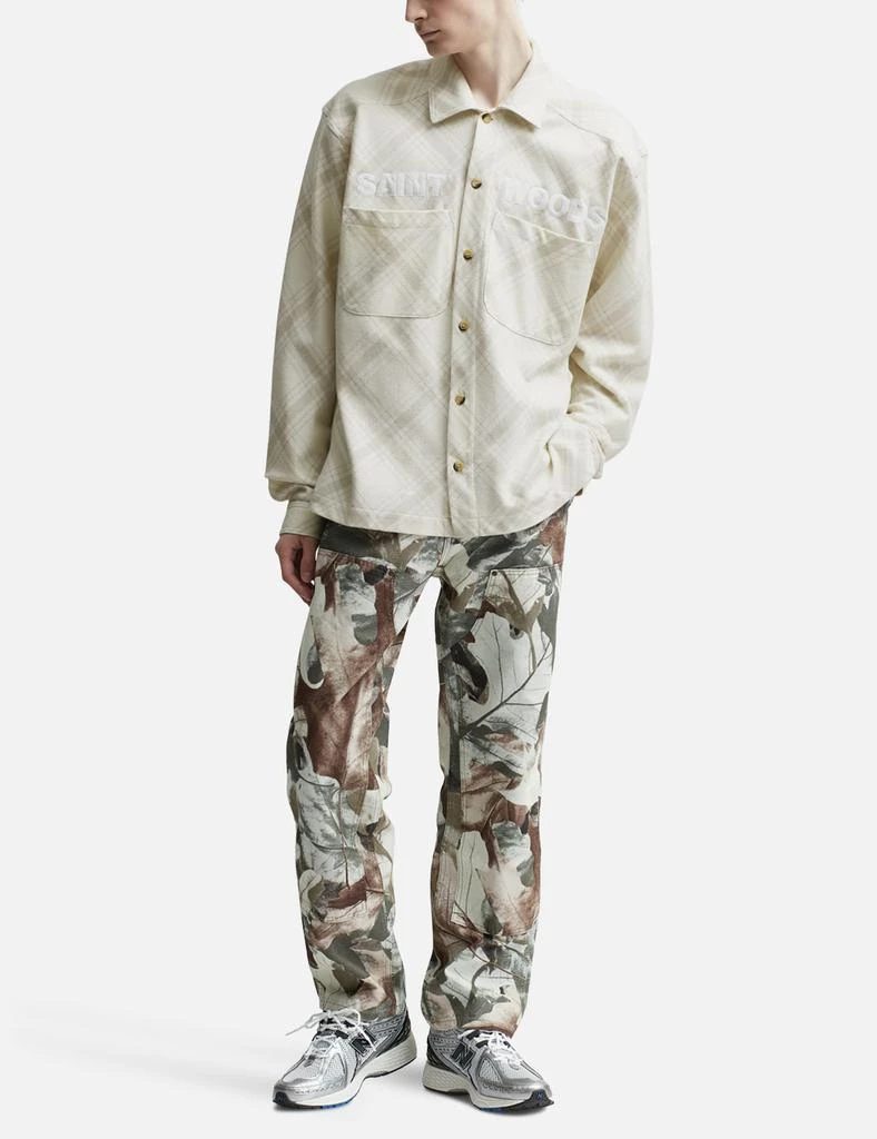 Saintwoods UNLINED FLANNEL SHIRT 5