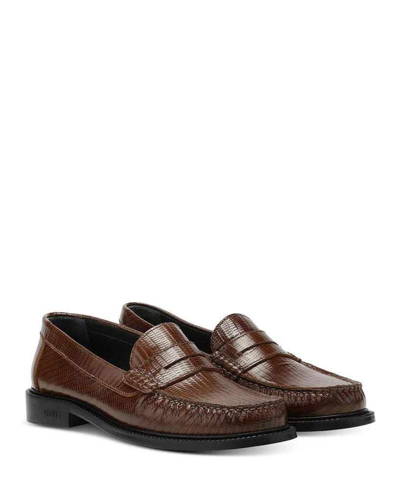 VINNY's Men's Yardee Slip On Penny Loafers 3