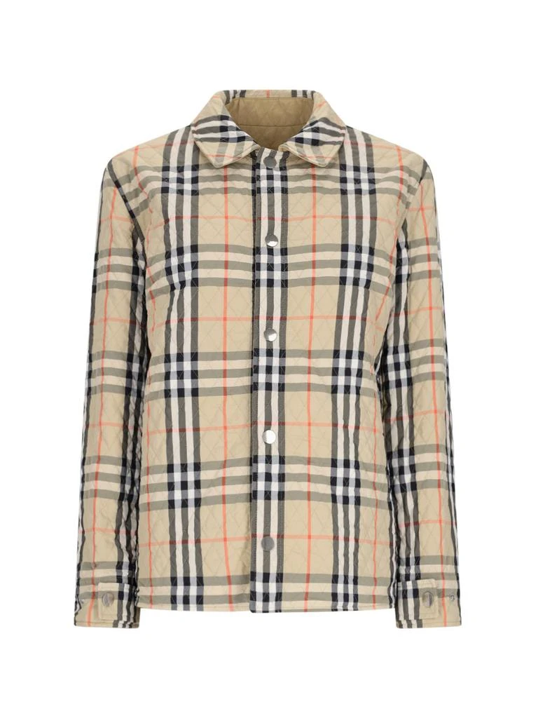 Burberry Burberry Checked Quilted Reversible Jacket 3