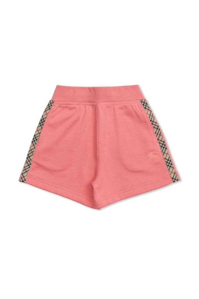 Burberry Burberry Kids Check Trim Shorts