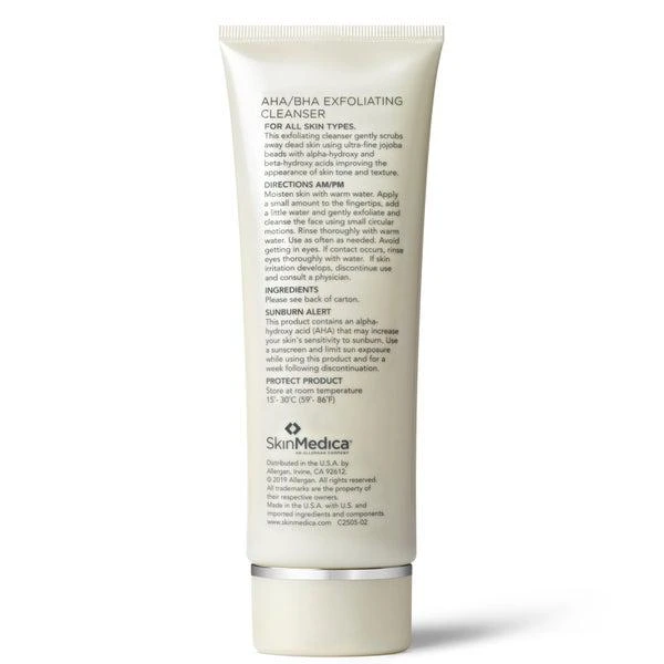 SkinMedica SkinMedica AHA/BHA Exfoliating Cleanser (6oz) 2